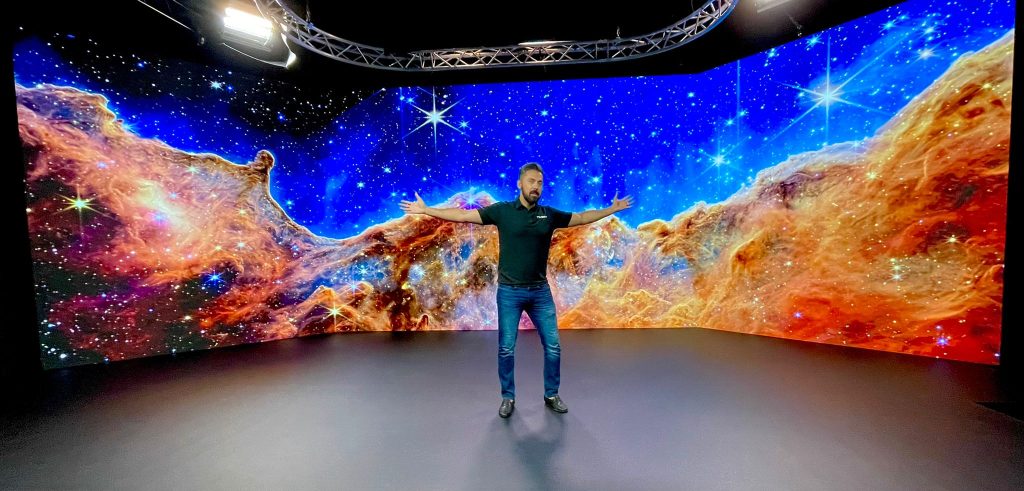 Virtual Production LED video wall DC LED Video Wall Rental in NYC