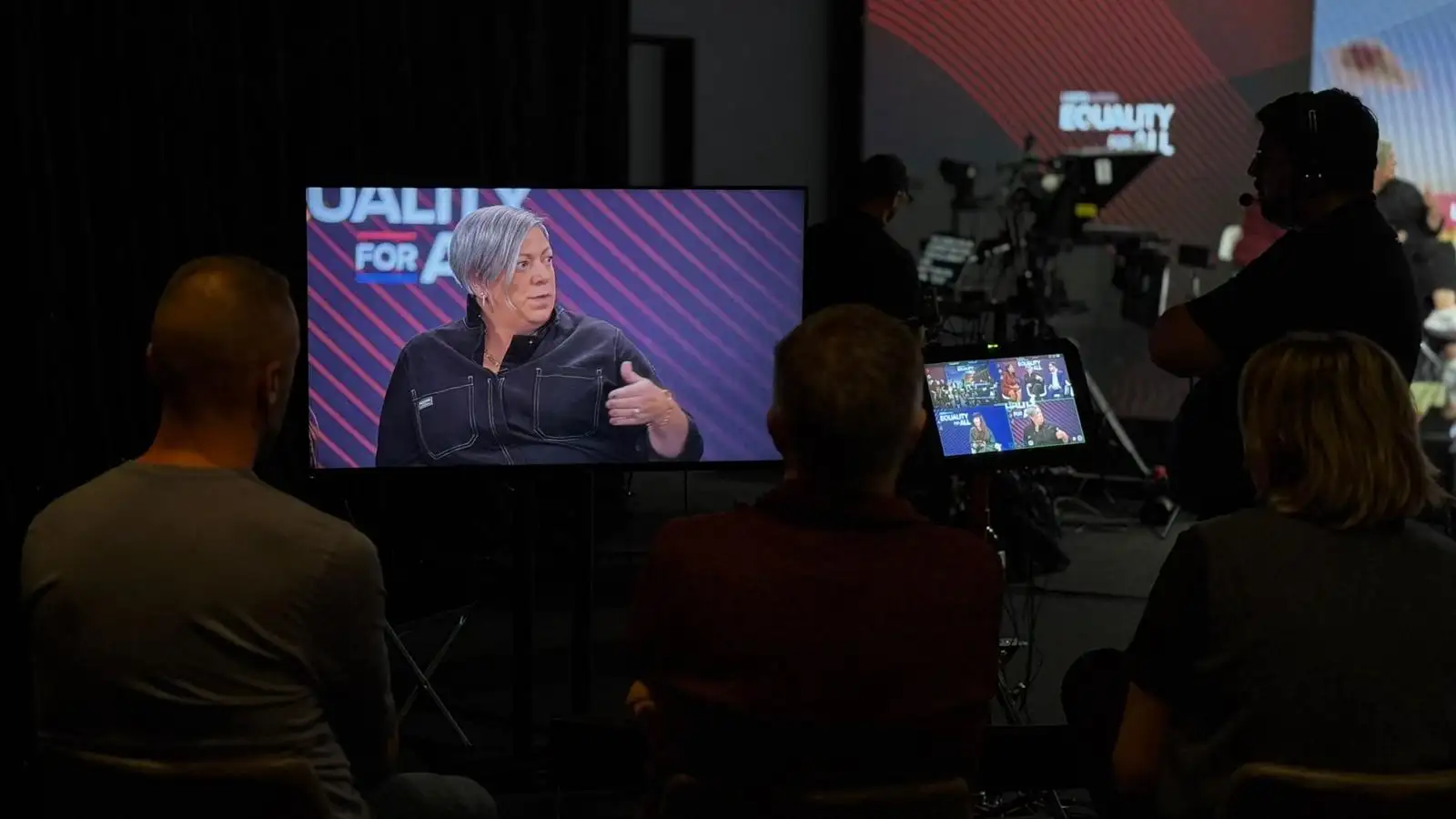 behind the scenes of Trivision's production for Equality for All, centered around the LGBTQ+ movement
