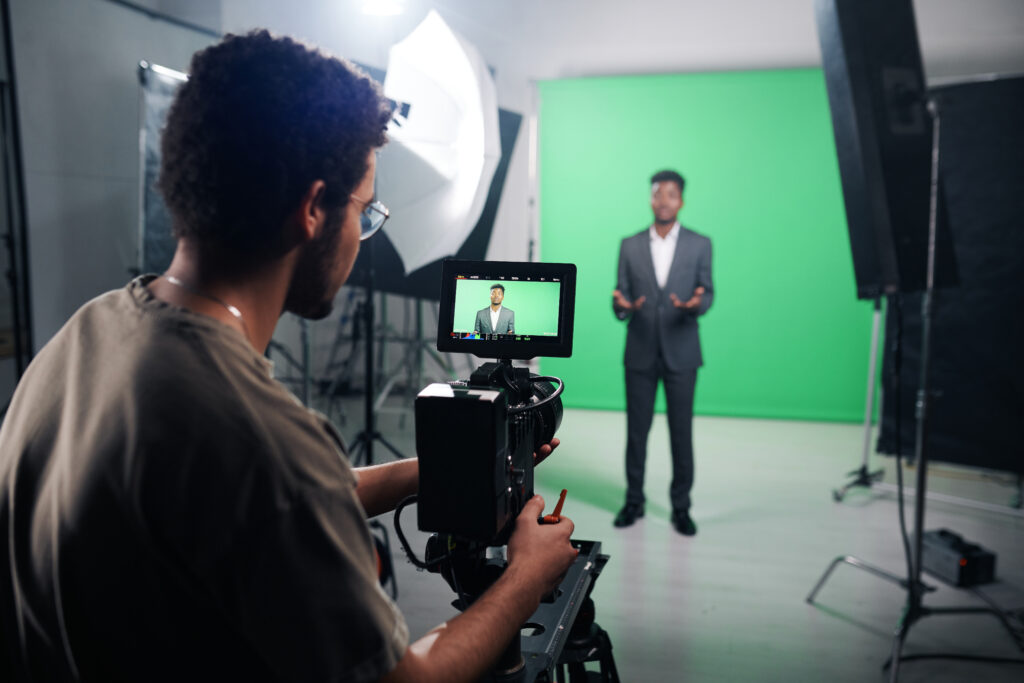 cameraman using camera to shoot tv program 2025 03 18 22 10 42 utc Video Production in Washington DC
